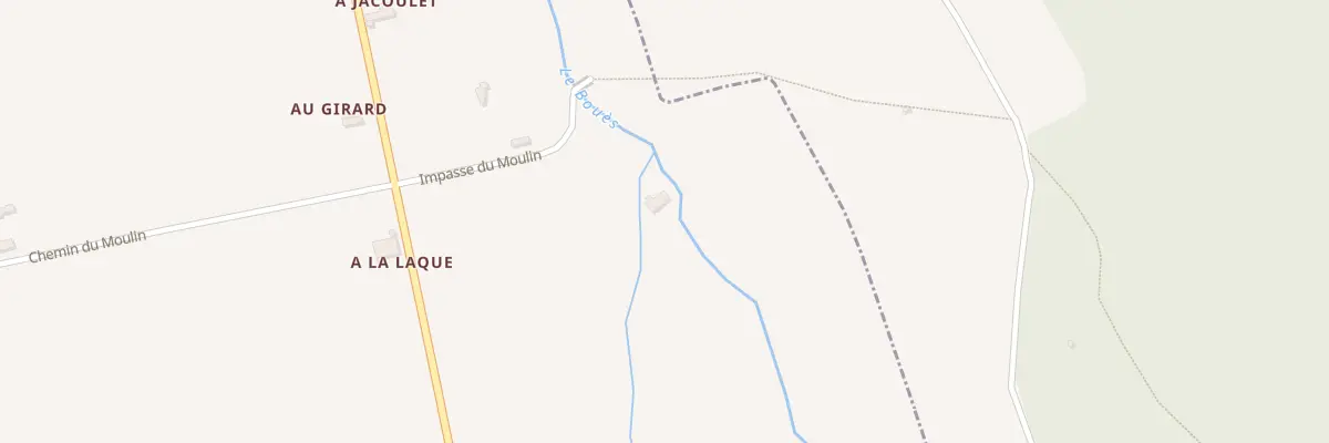 Plan du 191 Imp du Moulin à Aux-Aussat