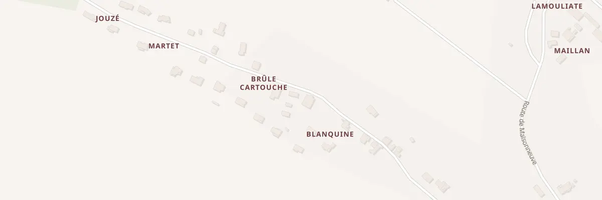 Plan du 492 Blanquine à Gontaud-de-Nogaret