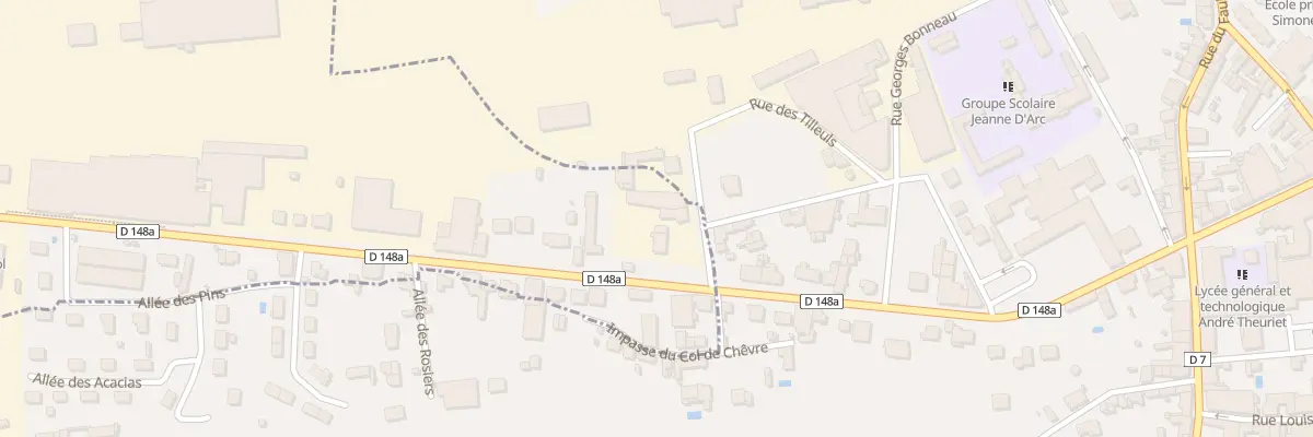 Plan du 5089 La Gare à Saint-Pierre-d’Exideuil