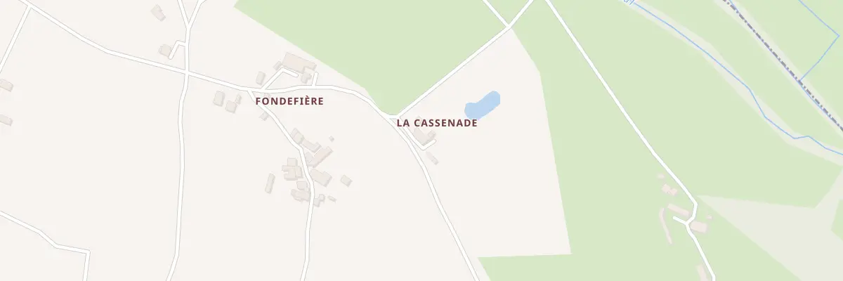 Plan du 16 Fondefiere à Margueron