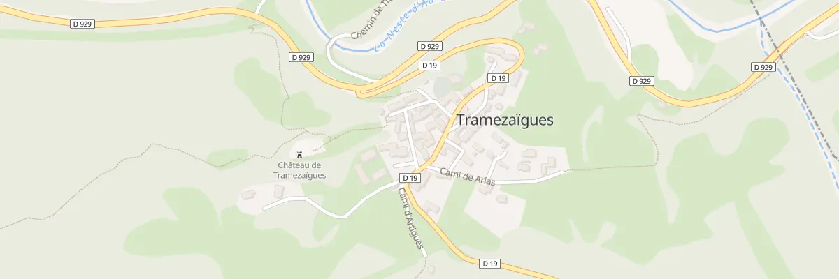 Plan du 5017 Le Village à Tramezaïgues