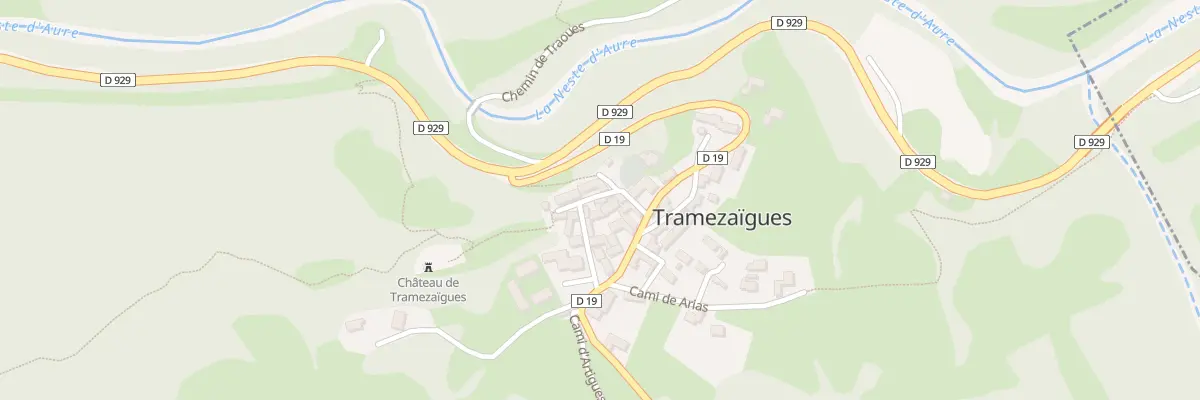Plan du 5021 Le Village à Tramezaïgues