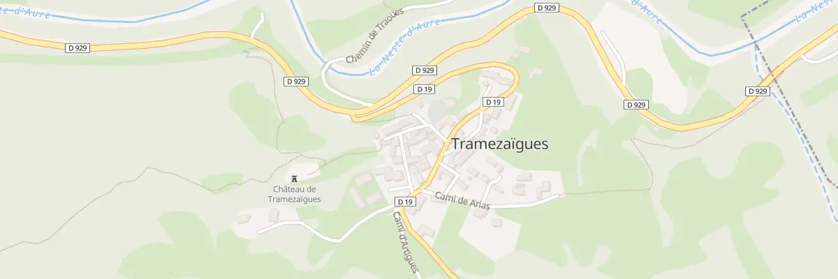 Plan du 5022 Le Village à Tramezaïgues