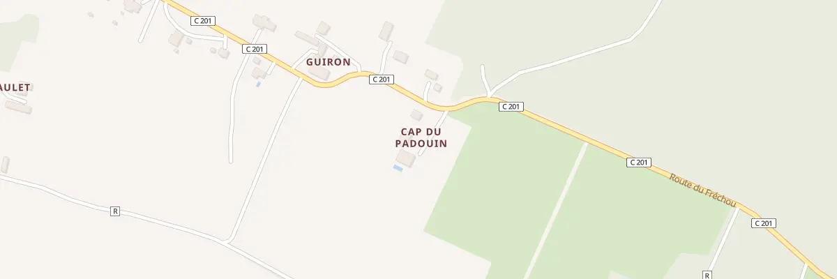 Plan du 116 Cap du Padouin à Andiran