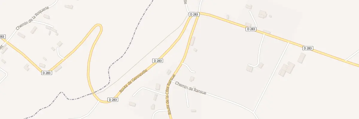 Plan du 2211 Rte de la Côte Ransue à Quetteville