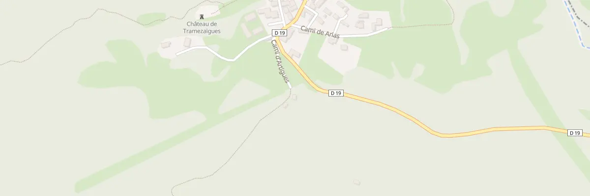 Plan du 1 Cami d’Artigues à Tramezaïgues
