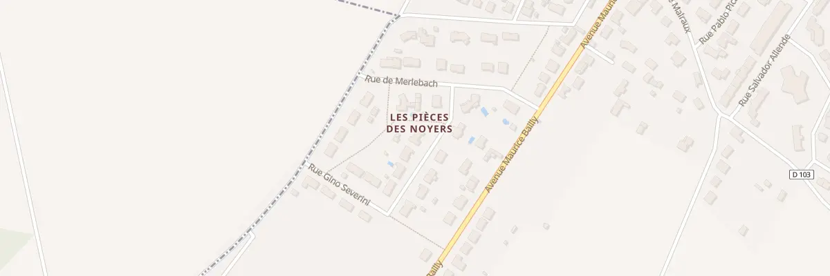 Plan du 12 Rue Gino Severini à Civray