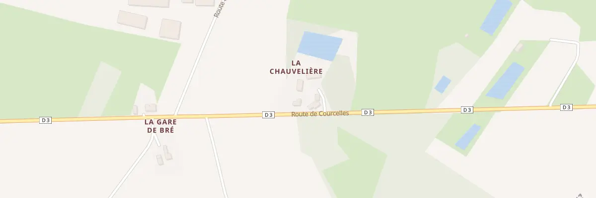 Plan du 70 La Chauvelliere à Channay-sur-Lathan