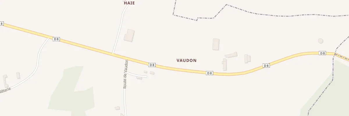 Plan du 32A Vaudon à Trémont