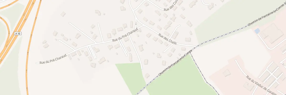 Plan du 3 All des Lucioles à Vouneuil-sous-Biard