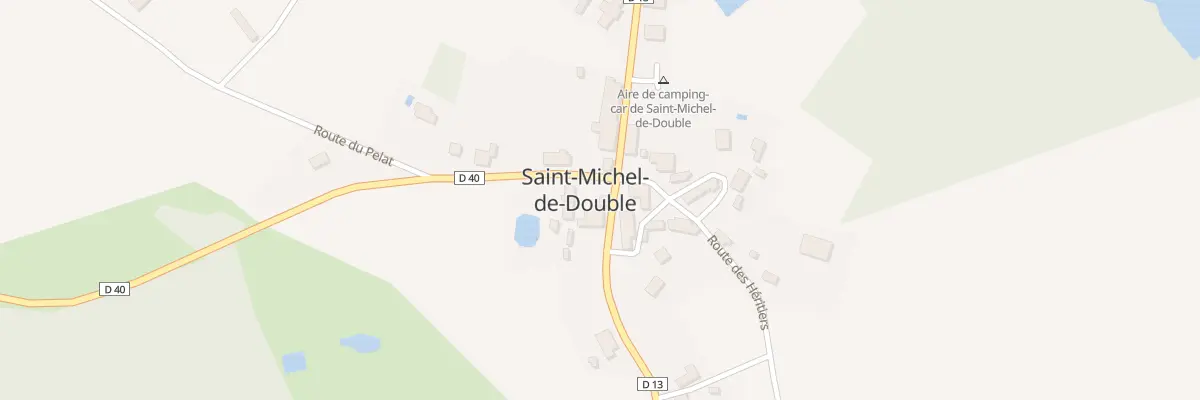 Plan du 23 Le Bourg à Saint-Michel-de-Double