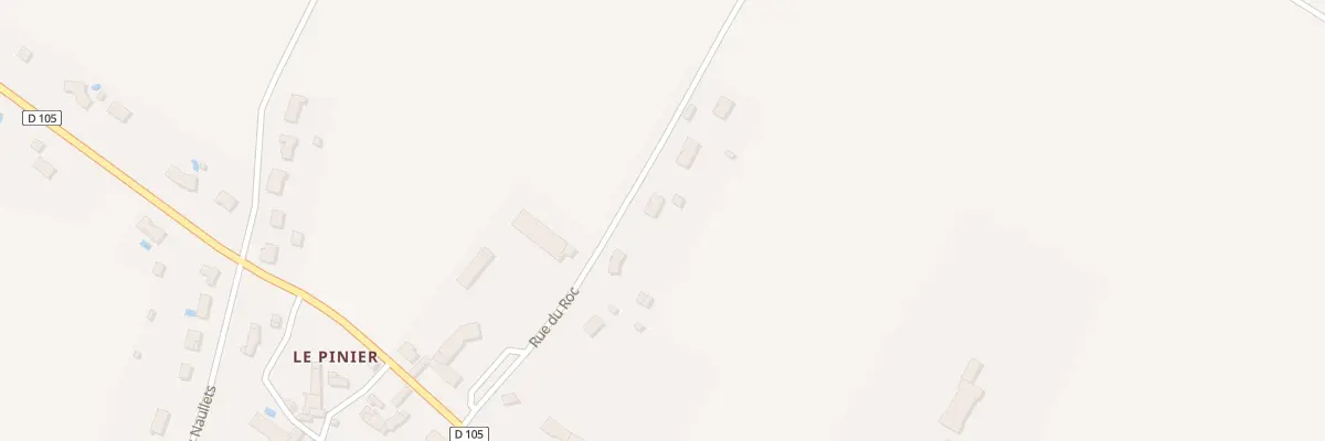 Plan du 6 Rue du Roc à Saint-Gaudent