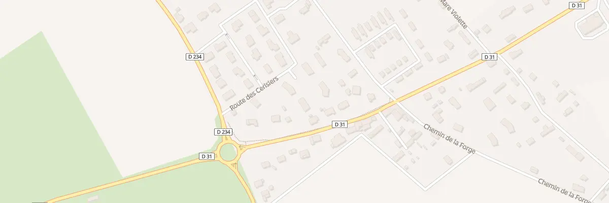 Plan du 115 Imp des Cerisiers à Sainneville