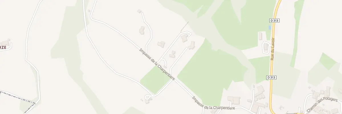 Plan de A la Charpentiere à Loubès-Bernac