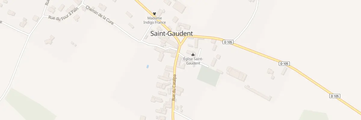 Plan du 2 Rue de l’Arbre de la Liberte à Saint-Gaudent