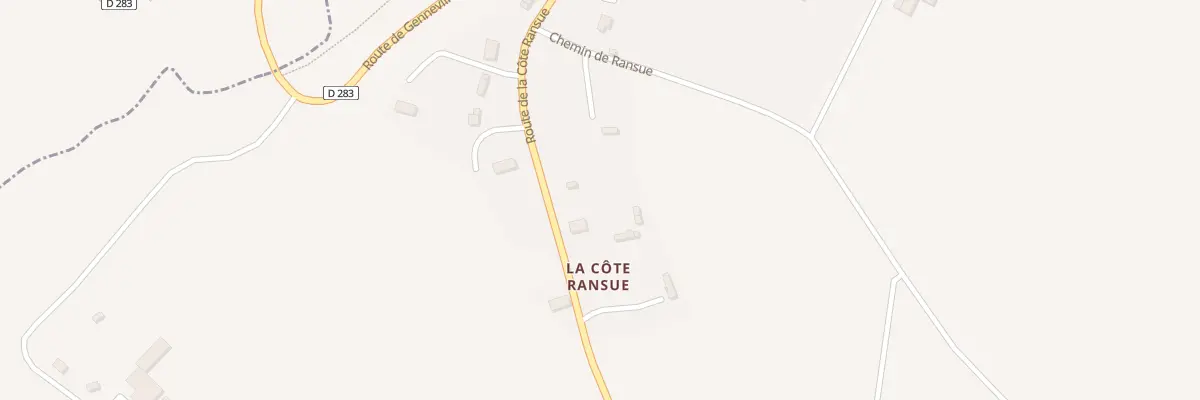 Plan du 2060 Rte de la Côte Ransue à Quetteville