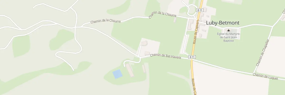 Plan du 5055 Luquet à Luby-Betmont