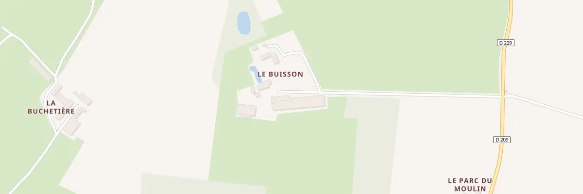 Plan du 5166 Le Buisson à Courcebœufs