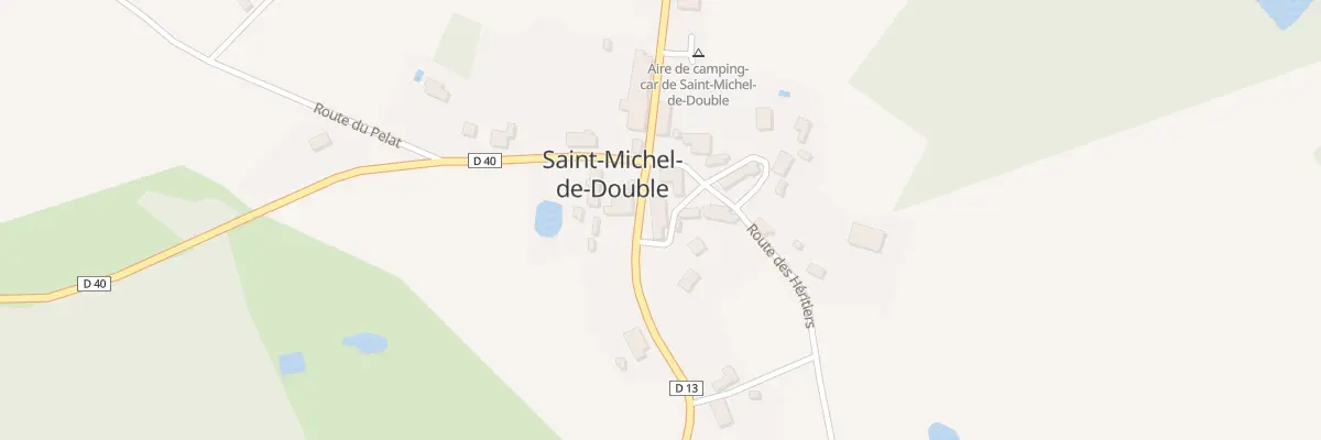 Plan du 15 Le Bourg à Saint-Michel-de-Double
