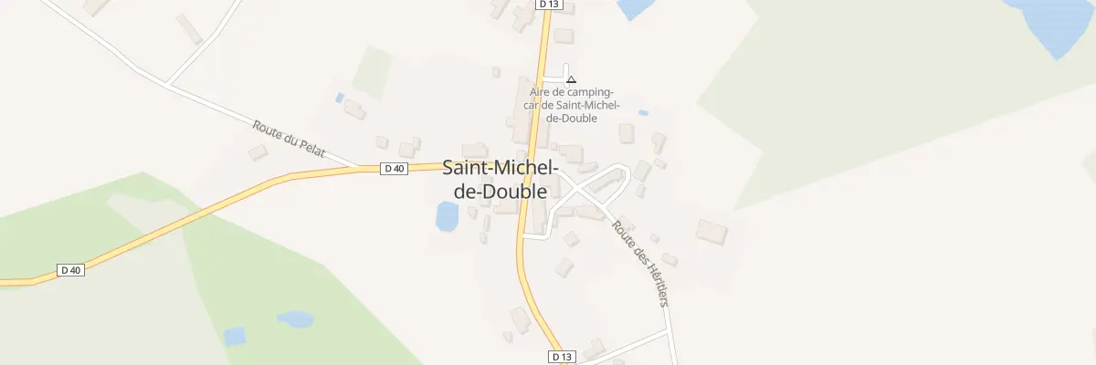Plan du 12 Le Bourg à Saint-Michel-de-Double