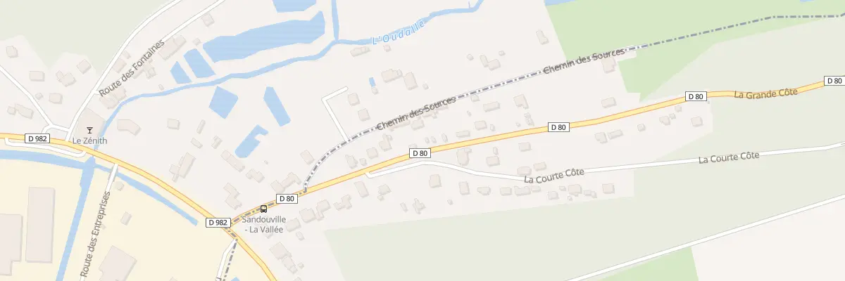 Plan du 5121 Che des Sources à Sandouville