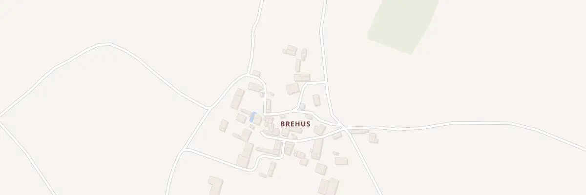 Plan du 8 Brehus à Romagne