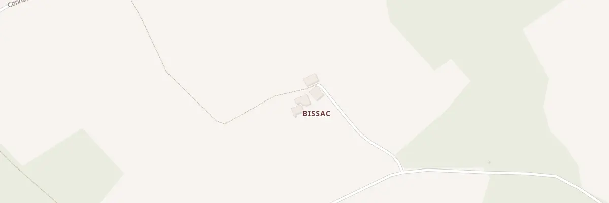Plan du 1 Bissac à Gurat