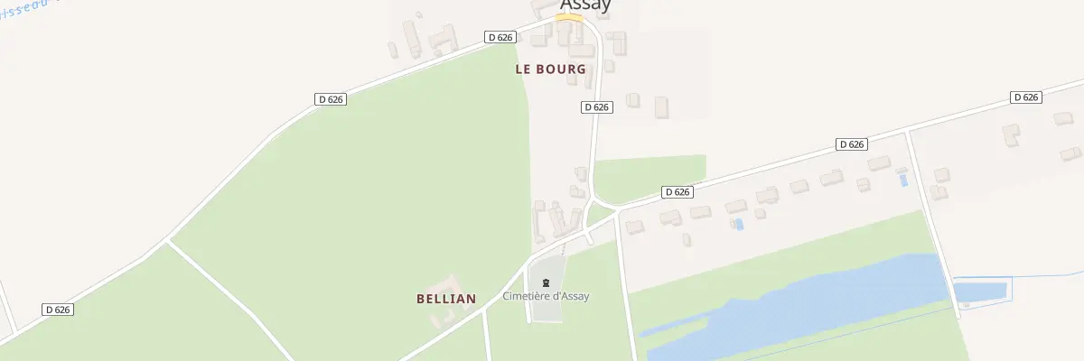 Plan du 58 Le Bourg à Assay