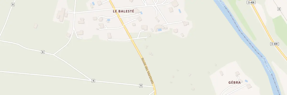 Plan du 143 Rte des Martinets à Barbaste