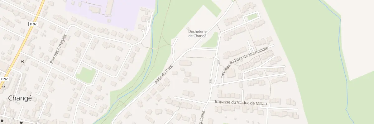Plan du 5078 Le Grand Pont à Changé