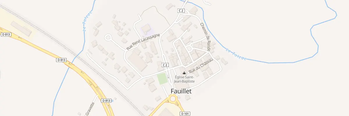 Plan du 3 Rue Principale à Fauillet