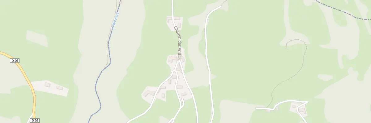 Plan du 4 Che des Arribes à Laborde