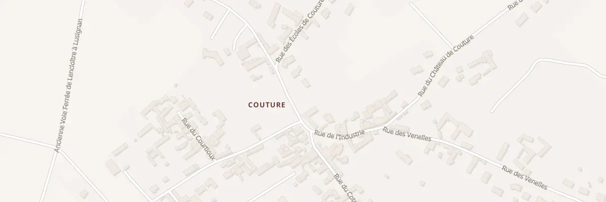 Plan du 2B Rue des Ecoles à Saint-Martin-la-Pallu