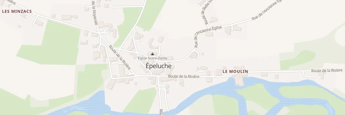 Plan du 42 Epeluche à Comberanche-et-Épeluche