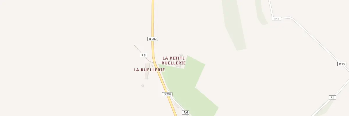 Plan du 5037 La Petite Ruellerie à Vezot