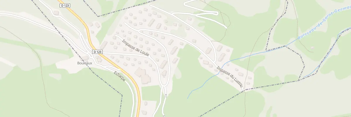 Plan du 5340 Estiouere à Saint-Lary-Soulan