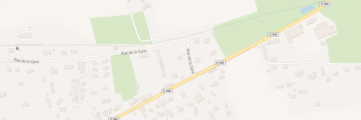 Plan du 790 Rue de la Gare aux Loges