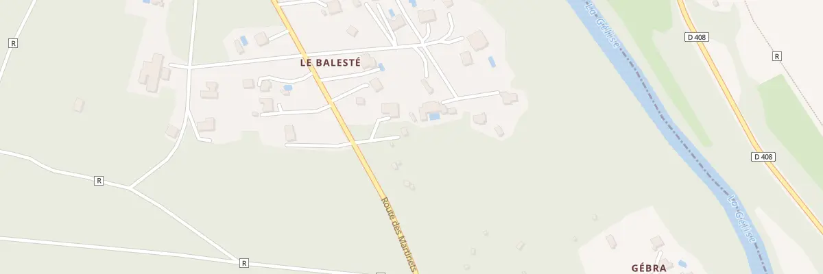 Plan du 139 Rte des Martinets à Barbaste
