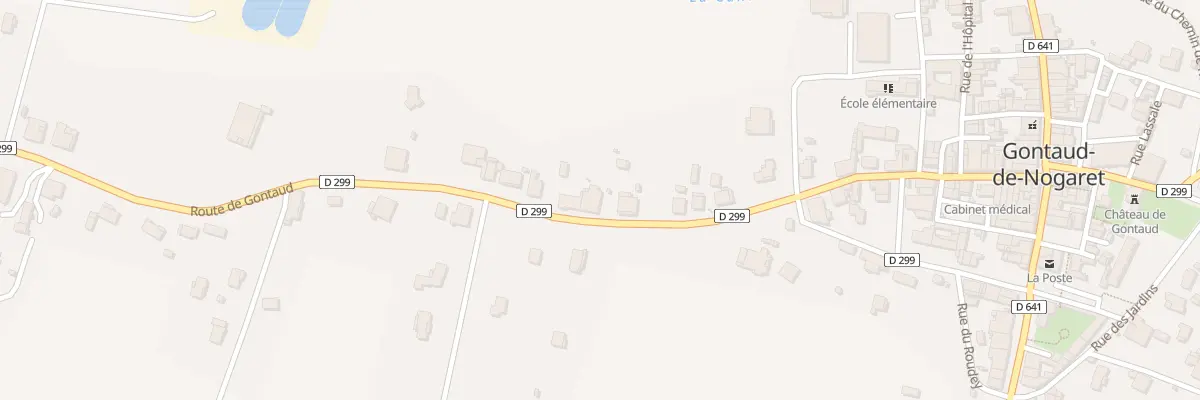 Plan du 279 Tarrere à Gontaud-de-Nogaret