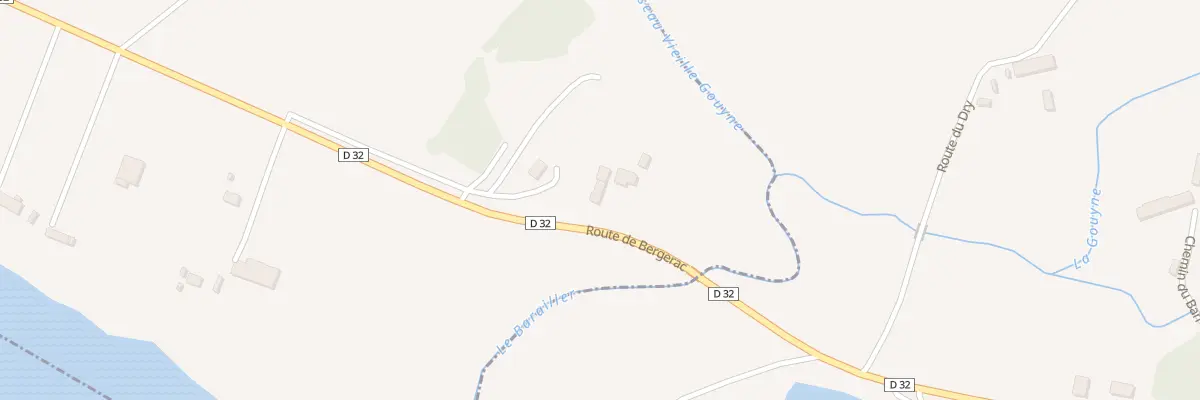 Plan du 2621 Rte de Bergerac au Fleix