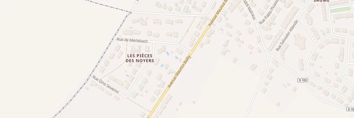 Plan du 16B Av Maurice Bailly à Civray