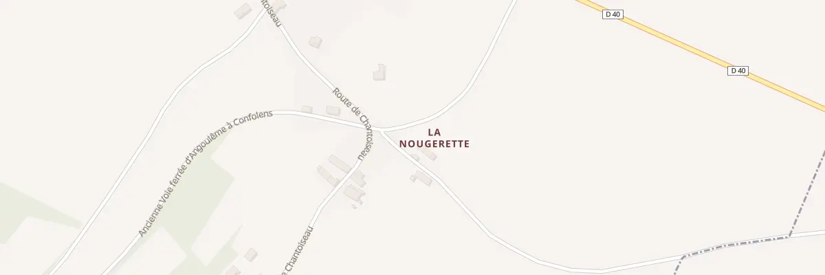 Plan du 47 Che de l’Ouche de Pouzeau à Coulgens