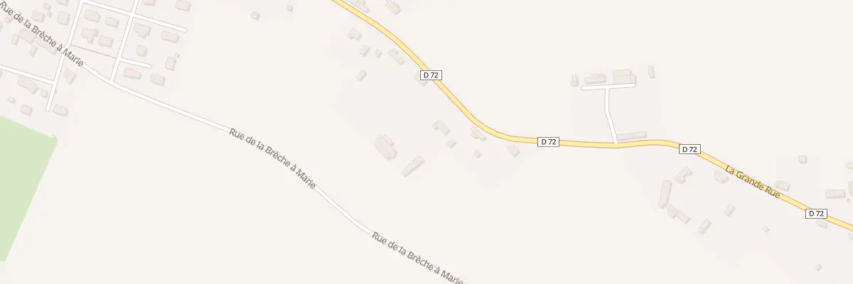 Plan du 410 La Grande Rue aux Loges
