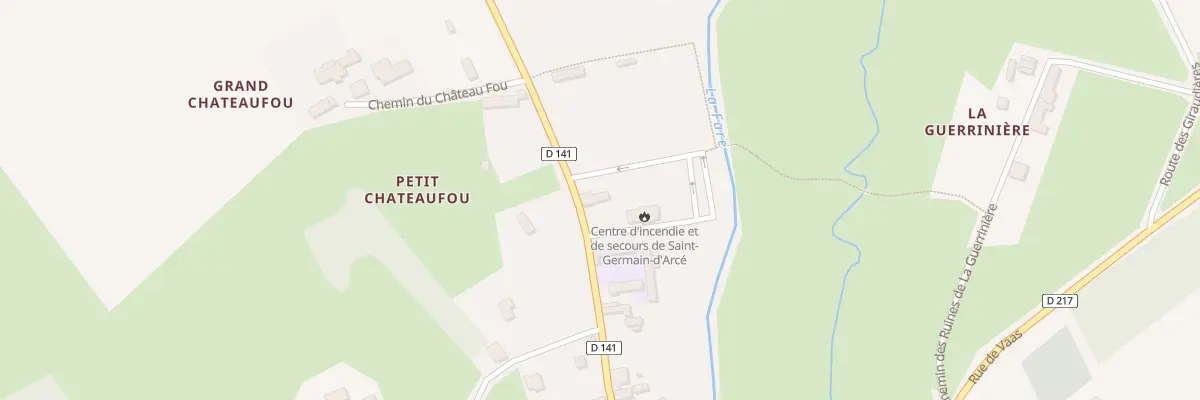 Plan du 24 Rue Principale à Saint-Germain-d’Arcé