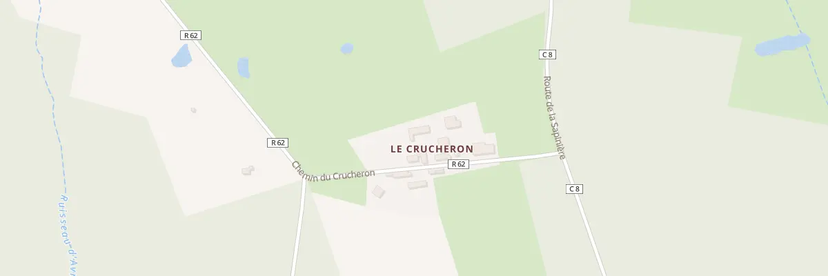 Plan du 16 Che du Crucheron à Hommes
