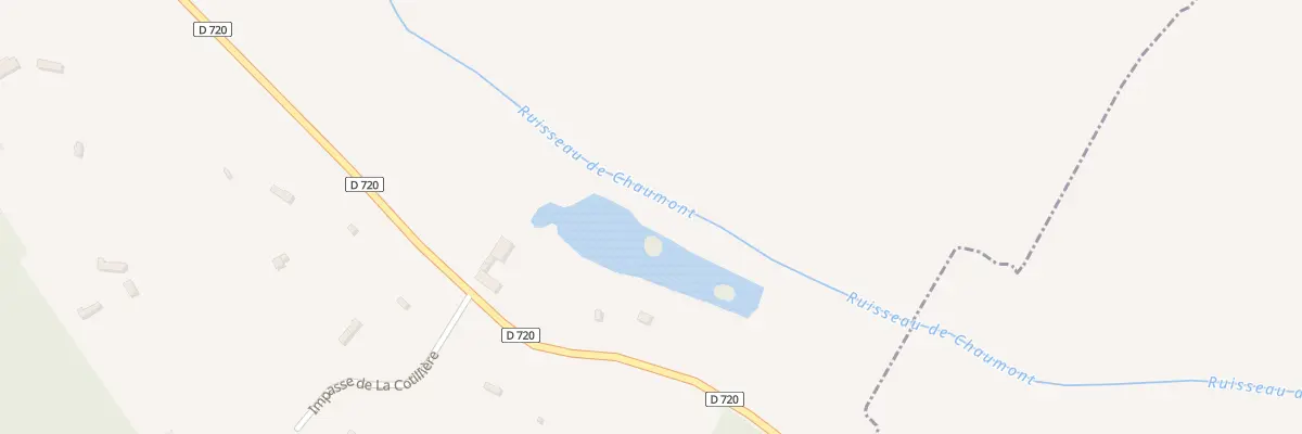 Plan du 9 Rte de Chaumont à Chaumont
