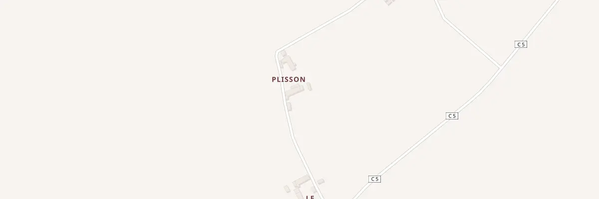 Plan du 5 Plisson à Pouant