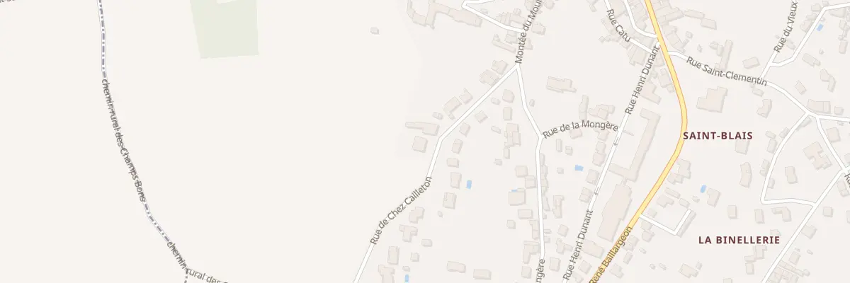 Plan du 16 Rue de Chez Cailleton à Civray