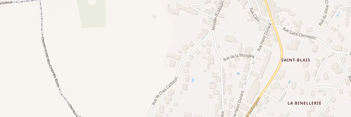Plan du 12 Rue de Chez Cailleton à Civray