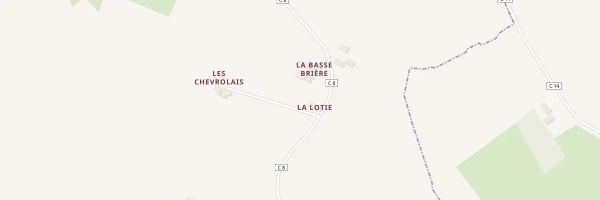 Plan du 5014 Les Chevrelats à Courgains